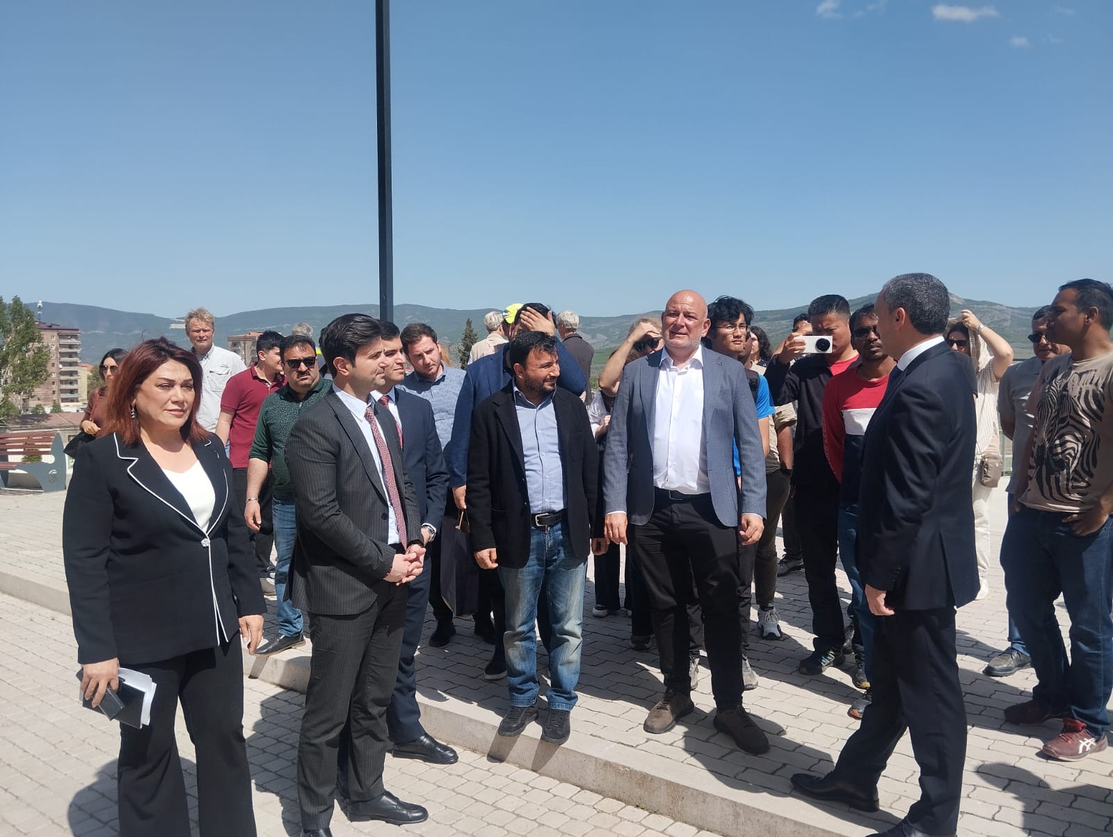 Beynəlxalq səyyahlar Ağdamda - FOTOLAR 1