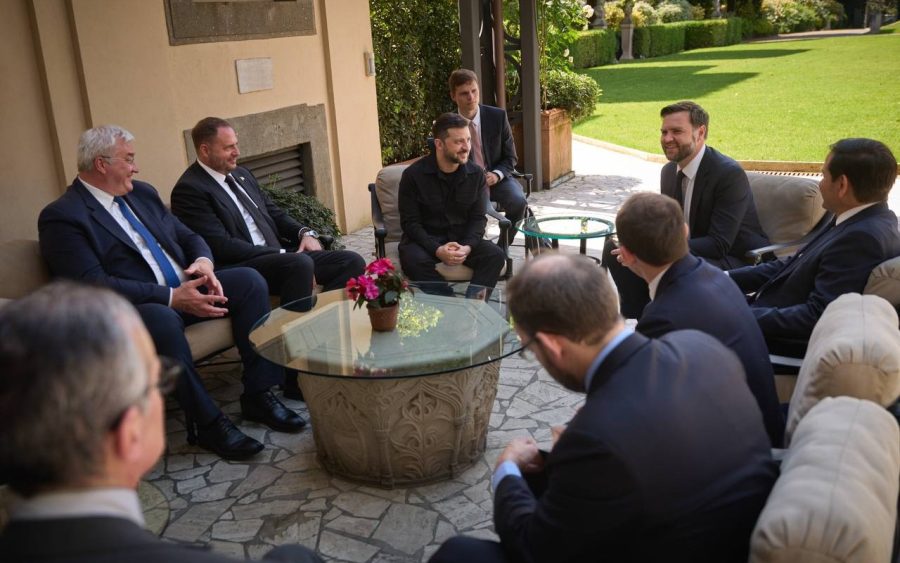 Ağ Evdəki qalmaqaldan sonra Zelenskinin onlarla ilk görüşü: nələr danışıldı - FOTO