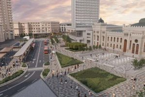 “28 May” stansiyasının ətrafı: 75 il 44 saniyədə - VİDEO