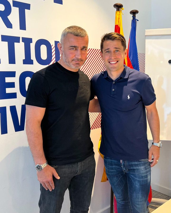 Qurban Qurbanov “Barselona”nın düşərgəsində: Hans Fliklə görüşdü - FOTO