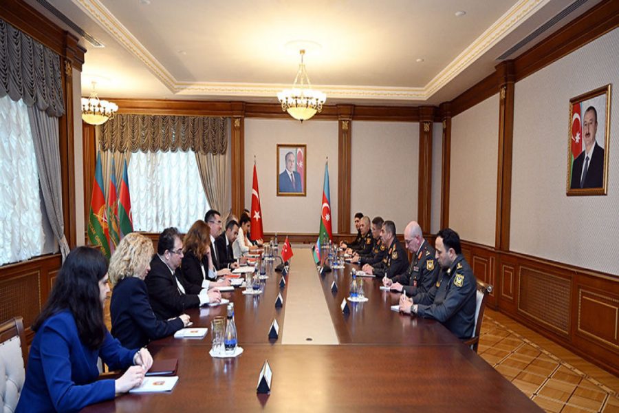 Zakir Həsənov Okay Məmiş ilə görüşdü - FOTO