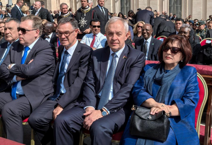 Sahibə Qafarova Roma Papasının taxtaçıxma mərasimində - FOTOLAR