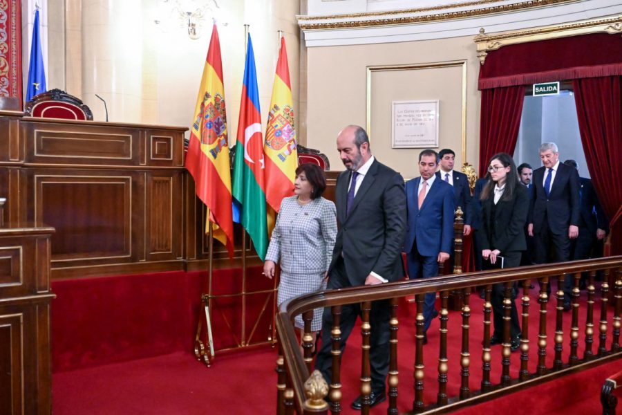 Sahibə Qafarova İspaniya Senatının sədri ilə görüşdü - FOTO