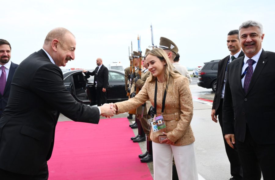 İlham Əliyevin Budapeşt səfəri başa çatdı