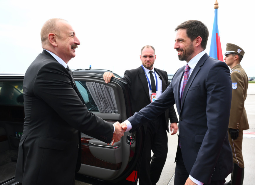 İlham Əliyevin Budapeşt səfəri başa çatdı