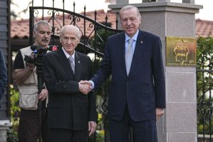 Ərdoğan Baxçalını evində ziyarət etdi