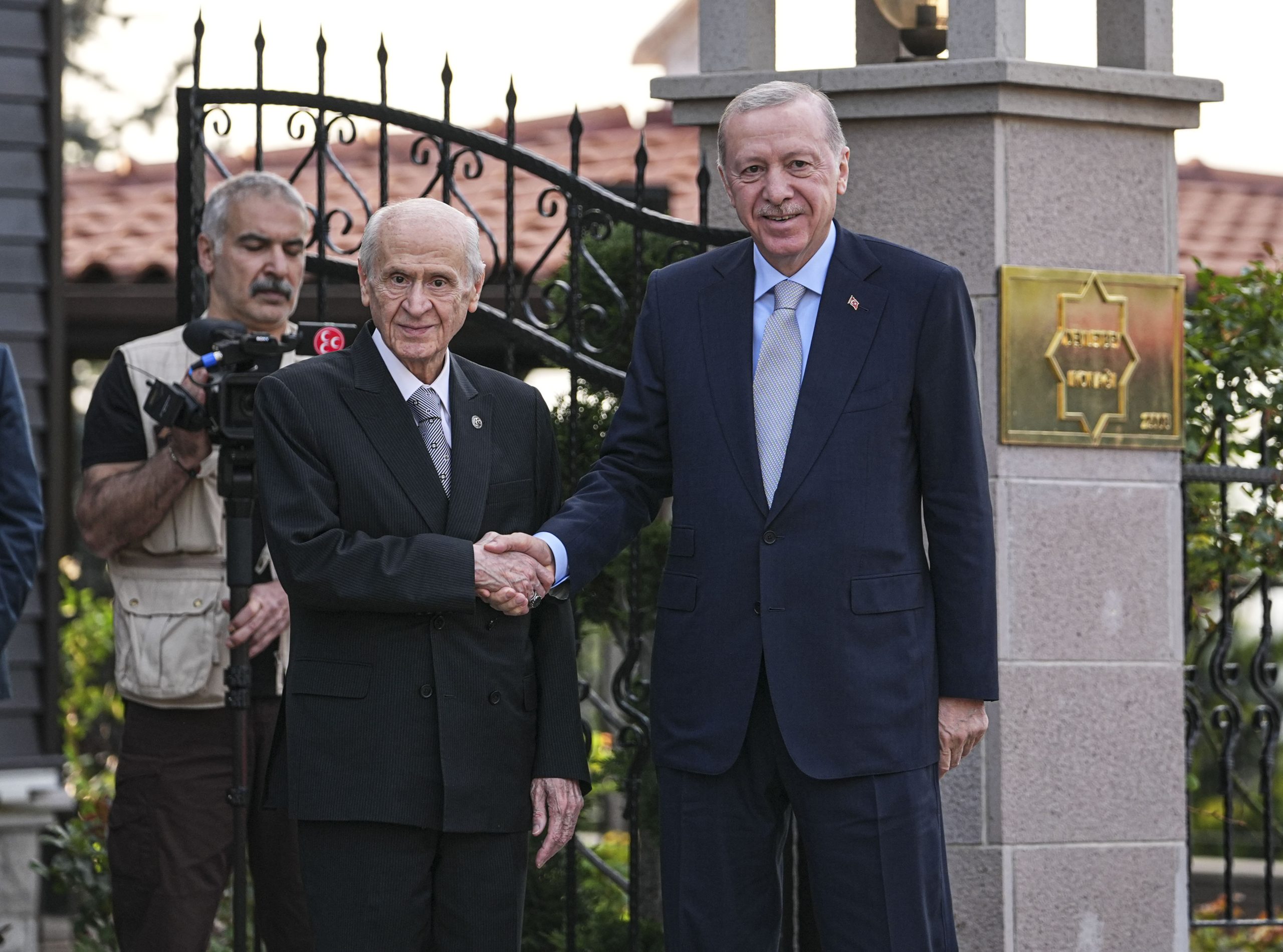 Ərdoğan Baxçalını evində ziyarət etdi