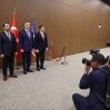 AA 20250515 37965424 37965421 DISISLERI BAKANI FIDAN TURKIYEABDSURIYE UCLU GORUSMESINE KATILDI