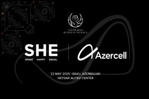Azercell “SHE Congress”in rəqəmsal transformasiya tərəfdaşıdır