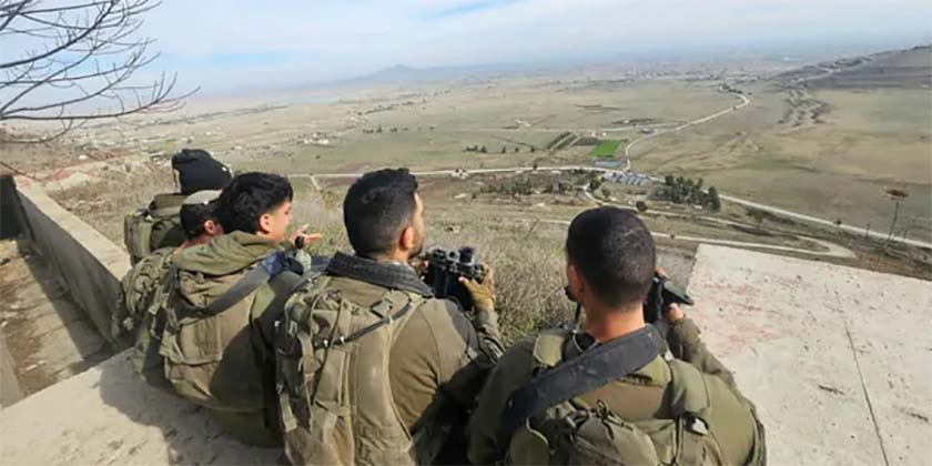 Israeli soldiers in Syria Kubovitch