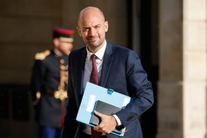 Le ministre Jean Noel Barrot le 31 aout 2022 a l Elysee 1497477