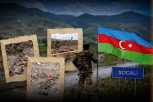 Erməni separatçılarının tabutuna çaxılan son mismar - VİDEO