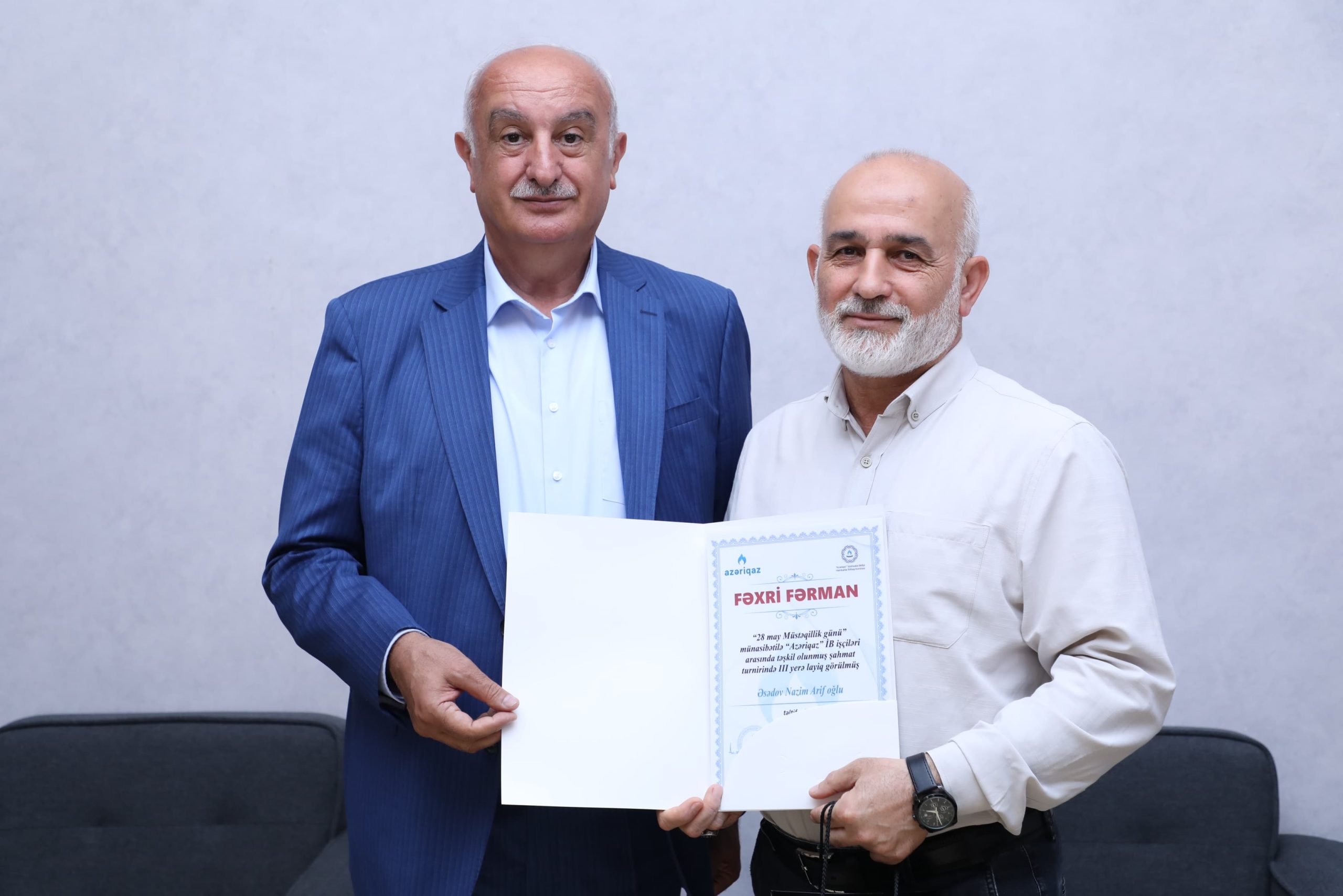 "Azəriqaz”da Müstəqillik Gününə həsr olunmuş şahmat yarışı keçirildi - FOTOLAR 6 "Azəriqaz”da Müstəqillik Gününə həsr olunmuş şahmat yarışı keçirildi - FOTOLAR