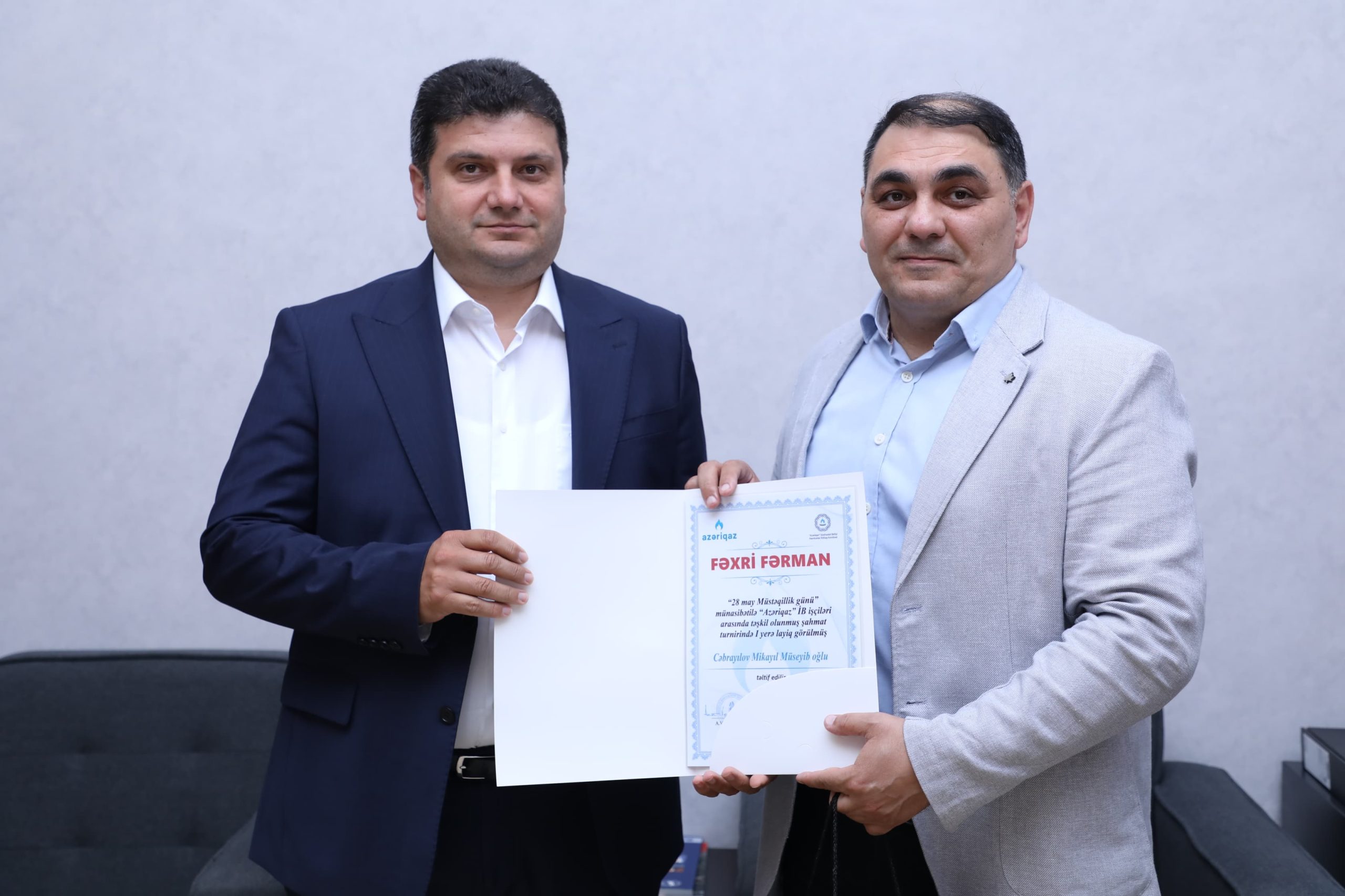 "Azəriqaz”da Müstəqillik Gününə həsr olunmuş şahmat yarışı keçirildi - FOTOLAR 4 "Azəriqaz”da Müstəqillik Gününə həsr olunmuş şahmat yarışı keçirildi - FOTOLAR