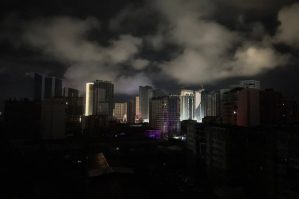 Batumi qaranlığa qərq oldu