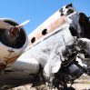 close up abandoned airplane