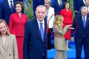 Ərdoğanla Meloninin bu görüntüsü gündəm oldu - VİDEO 15 erdogan meloni
