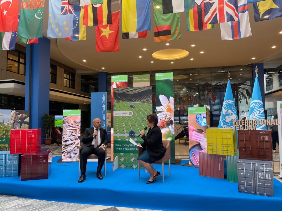 Azərbaycan çayı Romada - FOTOLAR