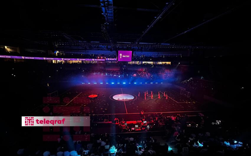 Bakıda minifutbol üzrə dünya çempionatı başladı - VİDEO 1 Bakıda minifutbol üzrə dünya çempionatı başladı - VİDEO