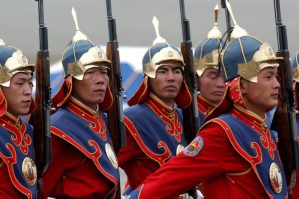 Monqolustan hərbçiləri ilk dəfə paradda iştirak etdilər, amma…