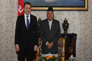 Nepal prezidenti XİN başçısının müavini ilə görüşdü