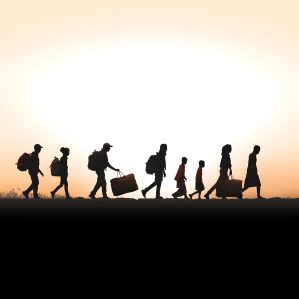photo silhouette families international day migration 18th december