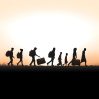 photo silhouette families international day migration 18th december