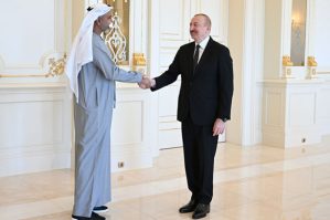 Prezident BƏƏ-nin iş adamlarını qəbul etdi - FOTOLAR