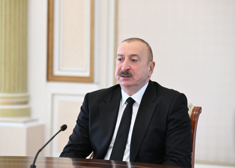 Prezident Aktau-Ceyhan marşrutu üzrə neft tranzitindən danışdı