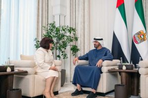 Sahibə Qafarova BƏƏ Prezidenti ilə görüşdü - FOTO