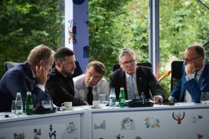 zelenski makron tusk merz starmer