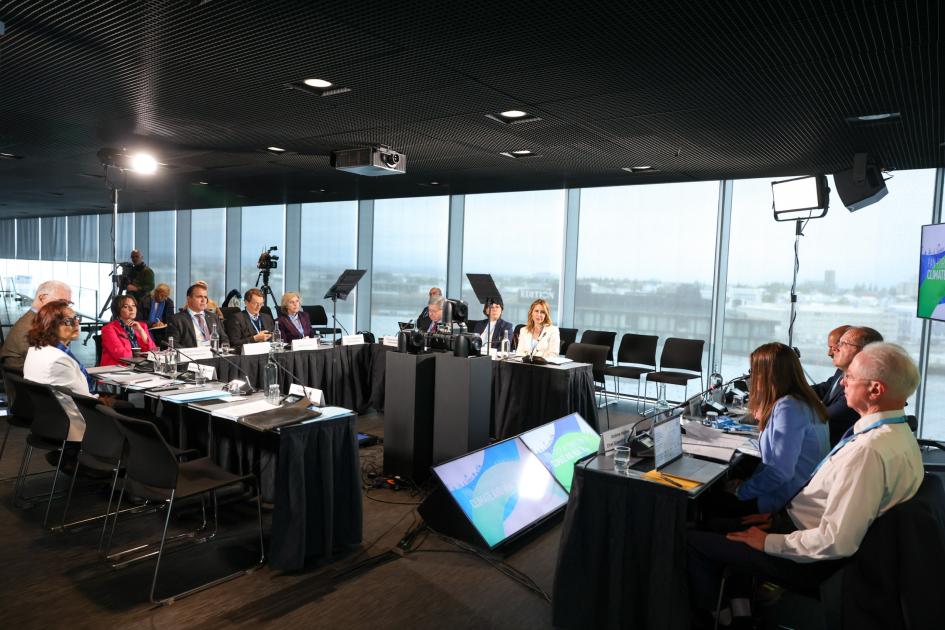 Leyla Əliyeva ÜST-ün yüksək səviyyəli tədbirində - FOTOLAR