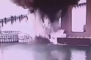 TƏCİLİ: Krım körpüsü partladıldı - ANBAAN VİDEO