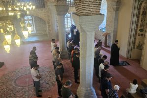 Şuşada bayram namazı qılındı