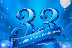 TuranBank 33 yaşını qeyd edir