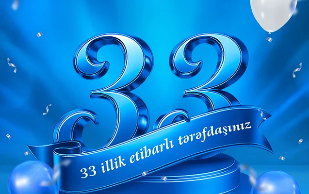 TuranBank 33 yaşını qeyd edir