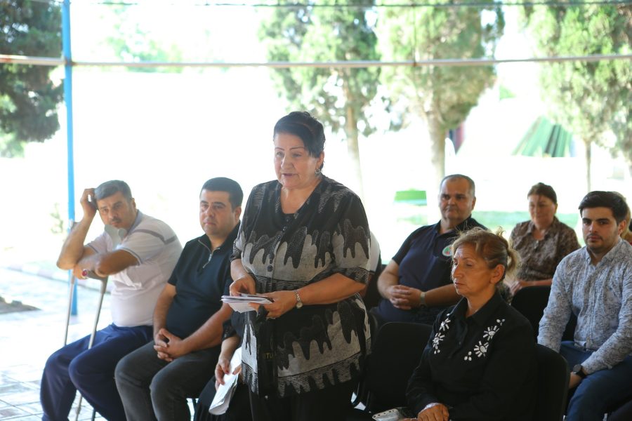 Niyazi Bayramov növbəti dəfə vətəndaşlarla görüşdü - FOTO