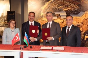 Azərbaycanla Türkiyə arasında protokol imzalandı - FOTO