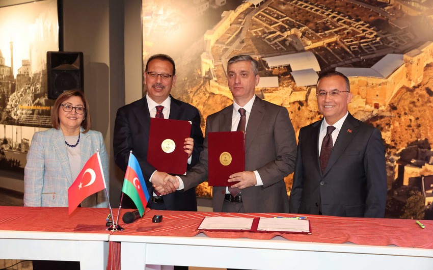 Azərbaycanla Türkiyə arasında protokol imzalandı - FOTO