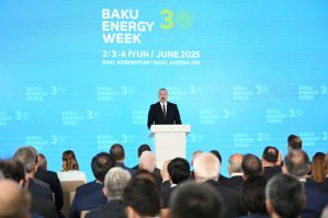 Prezident mühüm forumda iştirak etdi - YENİLƏNİB