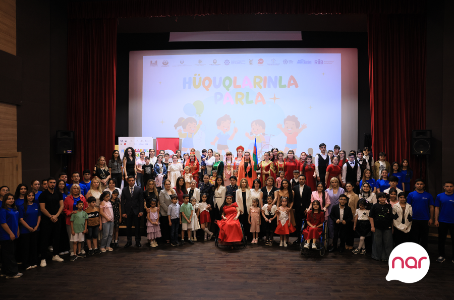 “Nar” uşaqların hüquqlarına dair maarifləndirici kampaniyanın tərəfdaşı olub - FOTO