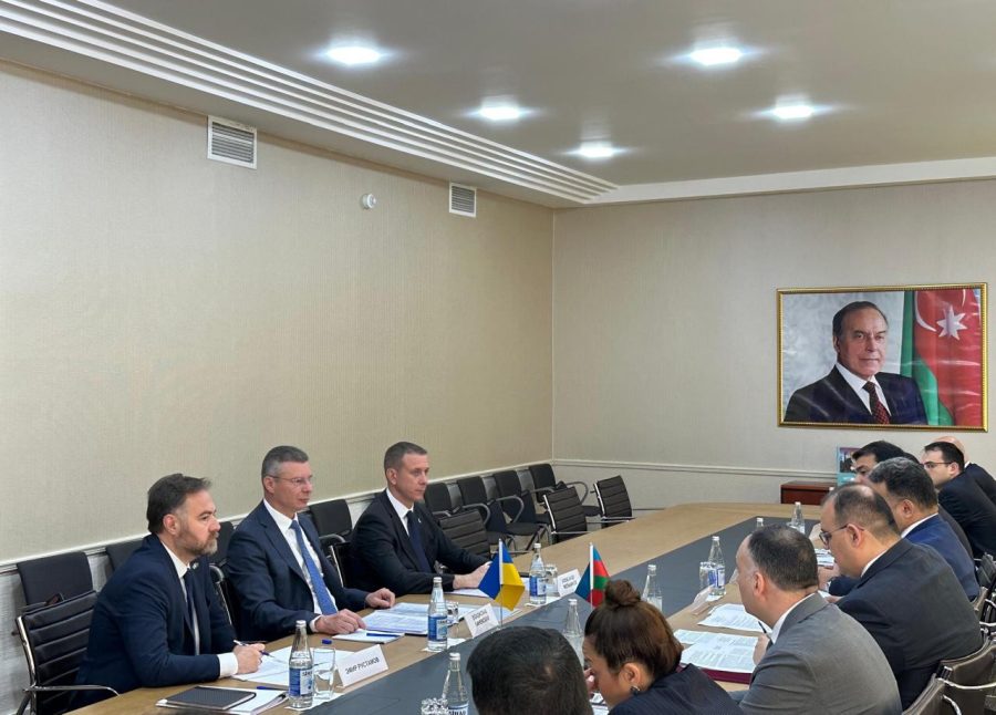 Azərbaycanla Ukrayna arasında protokol imzalandı - FOTO