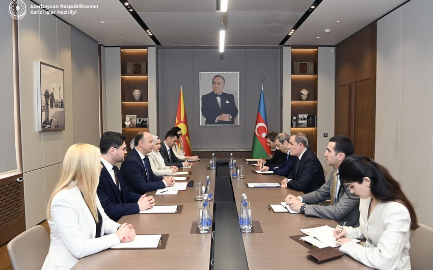 Ceyhun Bayramov Afrim Qaşini qəbul etdi