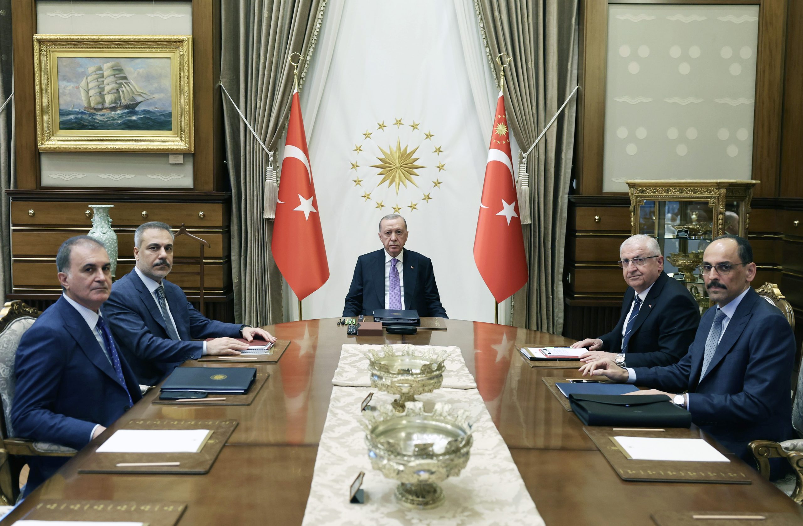 AA 20250614 38279124 38279123 CUMHURBASKANI ERDOGAN BASKANLIGINDA GUVENLIK TOPLANTISI YAPILDI scaled