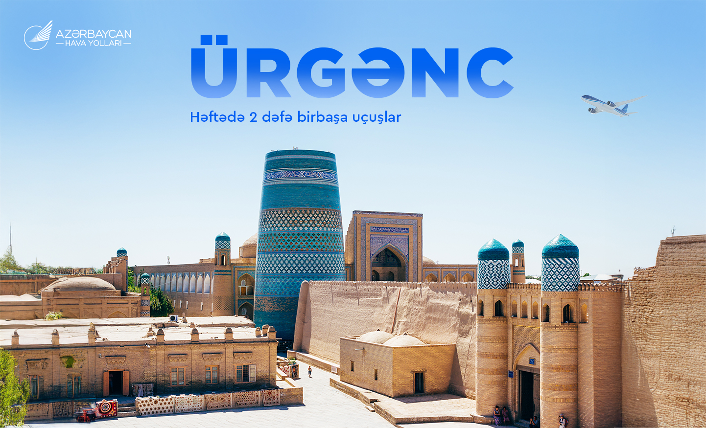 AZAL Ürgəncə müntəzəm uçuşları bərpa edir  