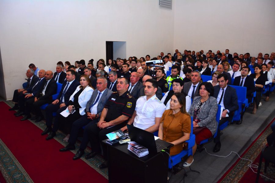 Ağstafada “Sağlam və təhlükəsiz həyat hər kəsin hüququdur!” mövzusunda maarifləndirici tədbir - FOTO