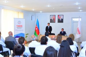 Tibb İşçilərinin Peşə Bayramı Günü Ağstafada da qeyd olundu - FOTO