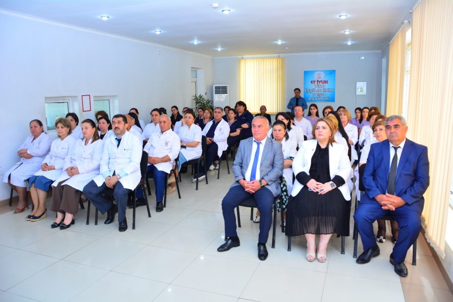 Tibb İşçilərinin Peşə Bayramı Günü Ağstafada da qeyd olundu - FOTO