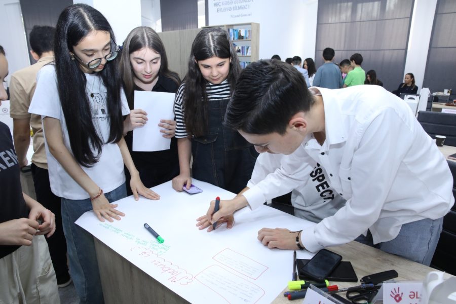 Həmkarlar İttifaqları Konfederasiyası uşaqlar üçün master-klas təşkil edib - FOTO