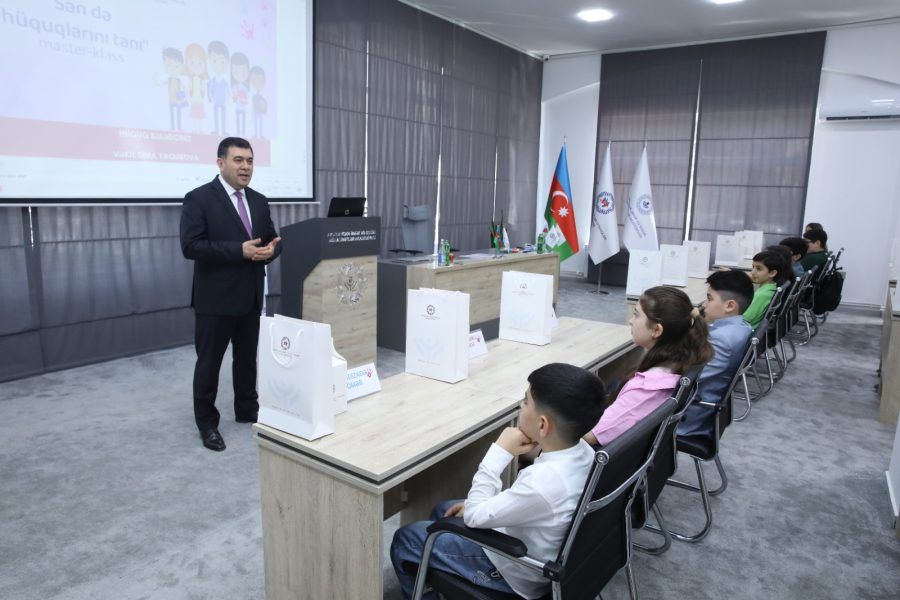 Həmkarlar İttifaqları Konfederasiyası uşaqlar üçün master-klas təşkil edib - FOTO